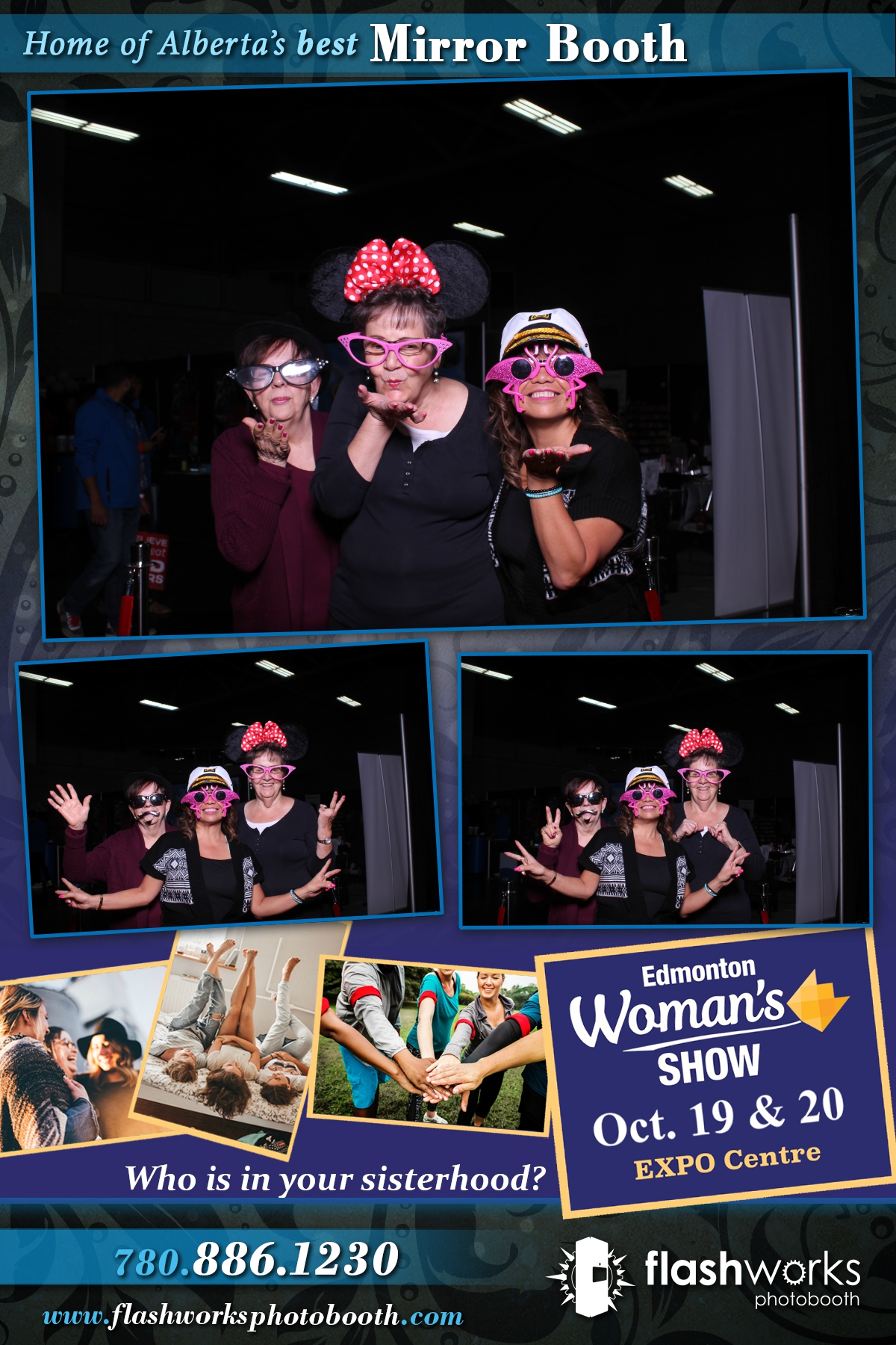 Fall Edmonton Woman's Show | View more photos from the event at gallery.flashworksphotobooth.com/u/FlashworksPhotoboothInc/Fall-Edmonton-Womans-Show-0